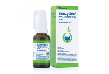 BENZYDEX %0,15 30 ML ORAL SPREY